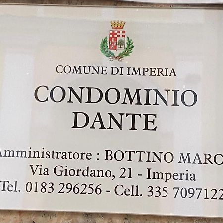 Ferienwohnung Casa Dante: Oneglia Centro-Marina-Spiagge Imperia Exterior foto